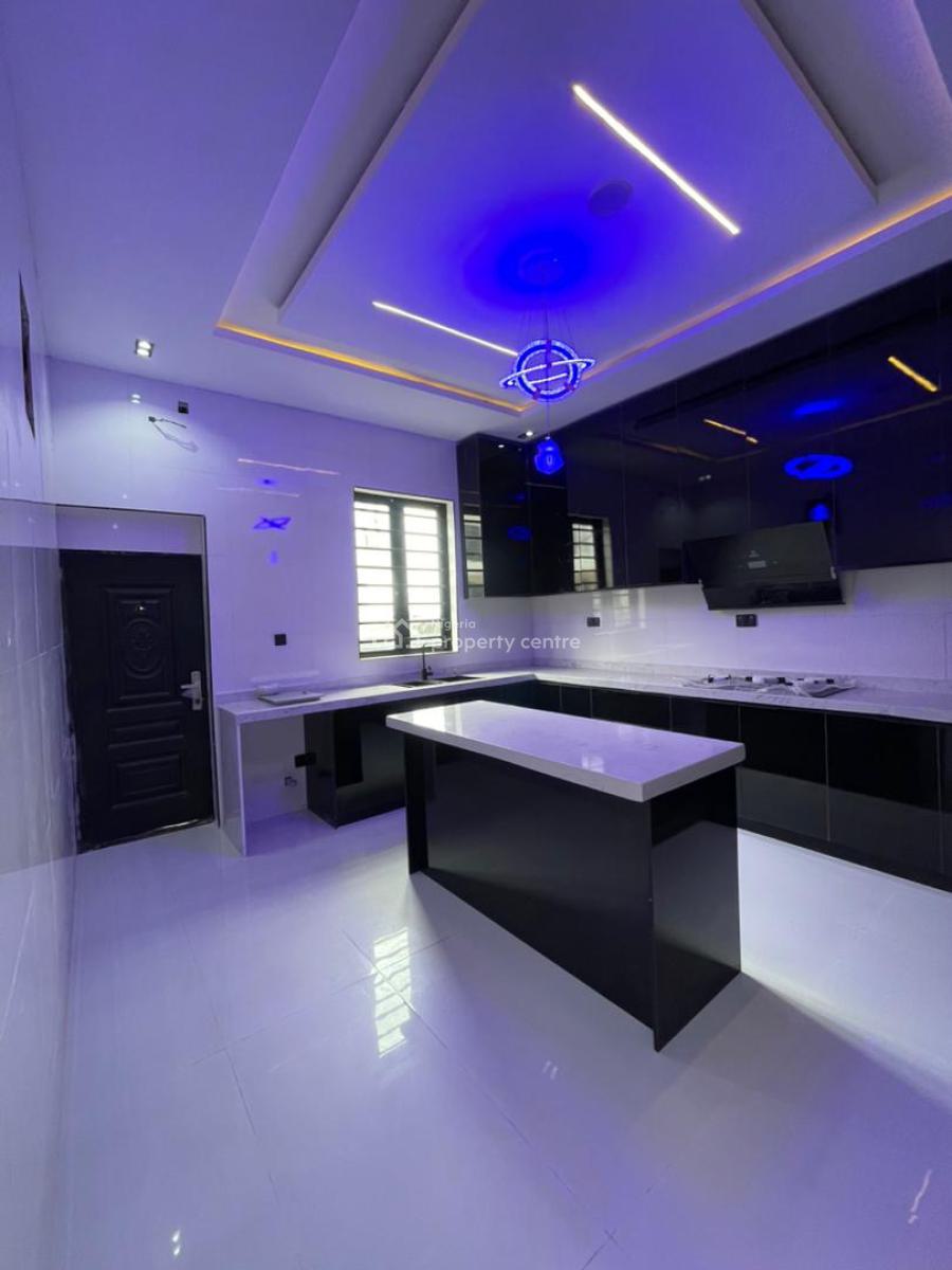 Beautifully Finished Contemporary 4 Bedroom Detached Duplex with Bq, Ajah, Lagos, Detached Duplex for Sale