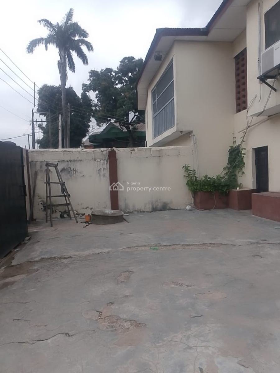 Duplex Comprising of a Semi Detached & Blk of Flats, Off Babs Animashaun, Aguda, Surulere, Lagos, Detached Duplex for Sale
