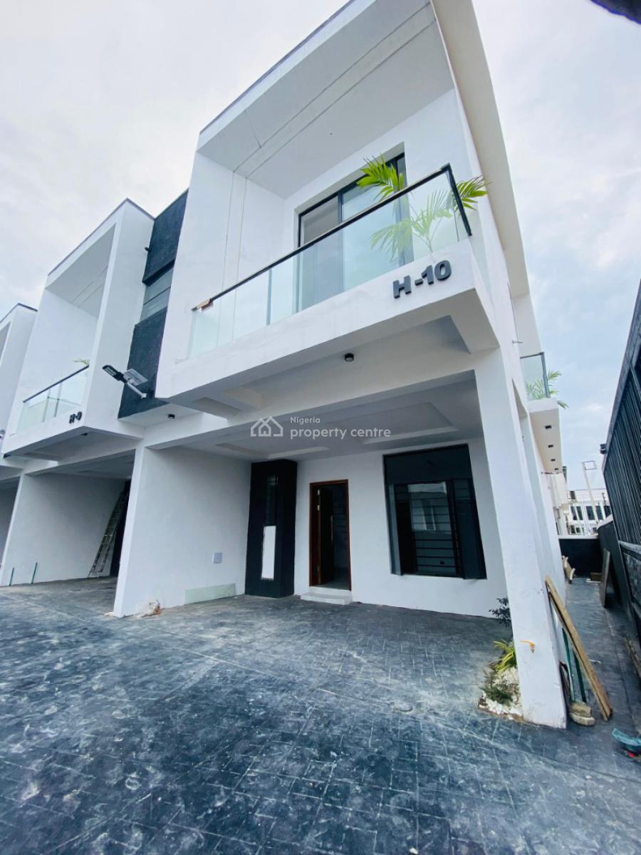 4 Bedroom Terrace Duplec, Ikota, Lekki, Lagos, Terraced Duplex for Sale