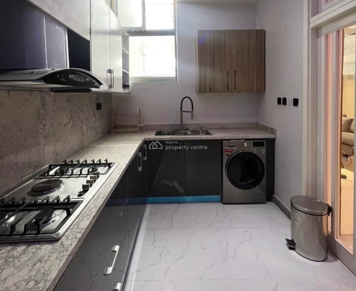 Furnished 2 Bedroom Apartment  (2nd Floor) (monthly Pay), Osapa, Osapa, Lekki, Lagos, Flat / Apartment for Rent
