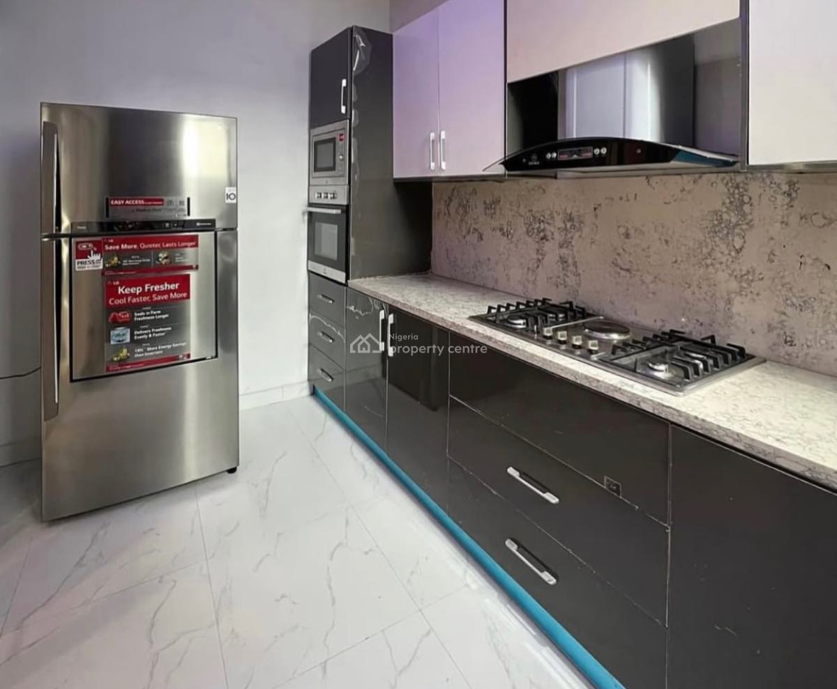 Furnished 2 Bedroom Apartment  (2nd Floor) (monthly Pay), Osapa, Osapa, Lekki, Lagos, Flat / Apartment for Rent