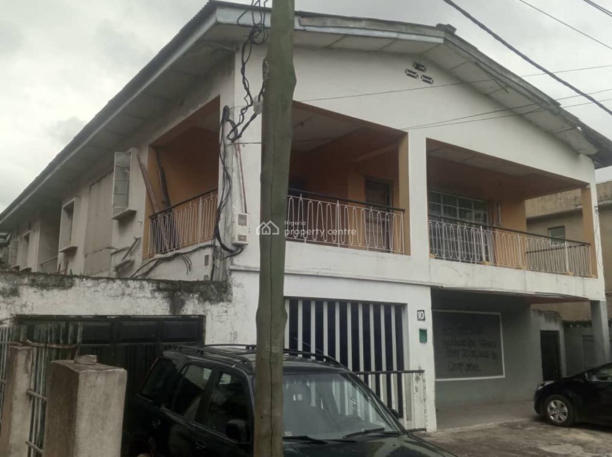 6bedroom Detached House with 2no 2 Bedroom Flats, Sabiu Ajose Crescent, Bode Thomas, Surulere, Lagos, House for Sale