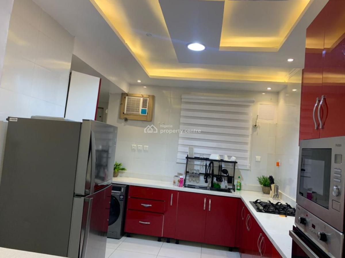 Luxury Flat 3bed with Pant House Hot, Cadogan Estate Osapa London, Lekki Phase 1, Lekki, Lagos, Flat / Apartment for Rent