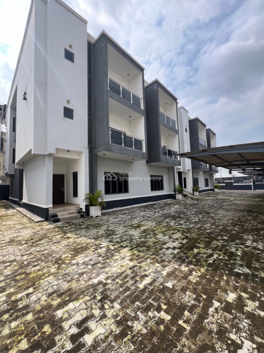 Brand New 4 Units of 4bedroom Terraced Duplex with 1 Room Bq, Behind Shafa Filling Station Jahi, Jahi, Abuja, Terraced Duplex for Sale