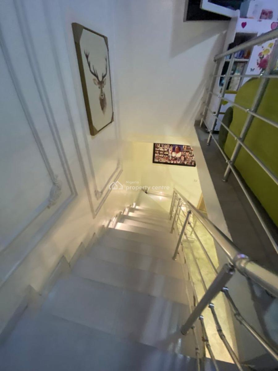 Fully Furnished 4-bedroom Semi Detached with Bq, Pool, Gym, Osapa, Lekki, Lagos, Semi-detached Duplex for Rent