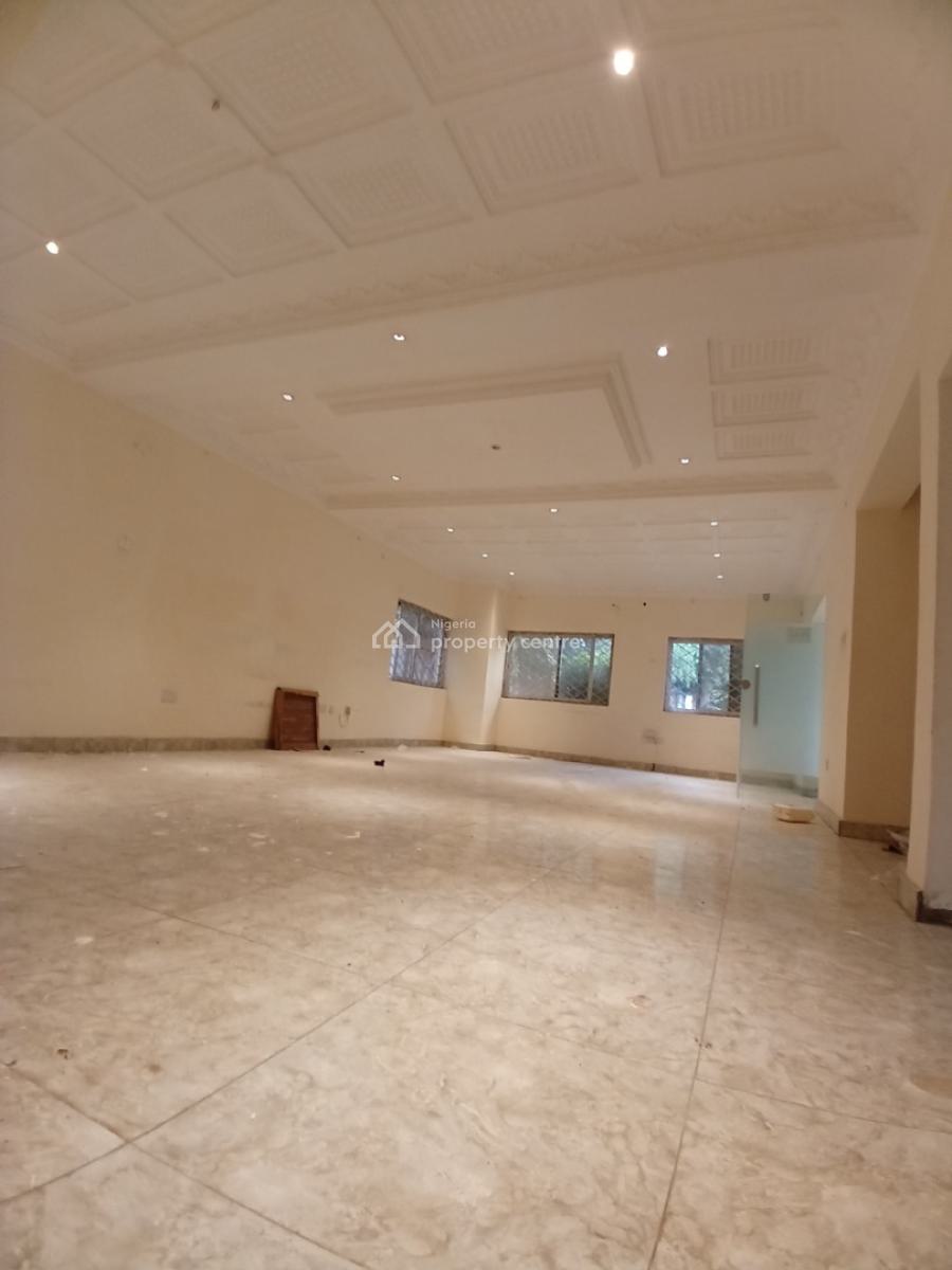Well Renovated 5 Bedroom Fully Detached Mansion with 2 Room Bq, Diplomatic Zone, Asokoro District, Abuja, Detached Duplex for Rent