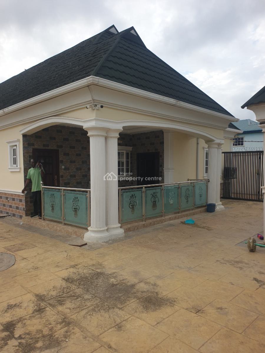 Four Bedroom Bungalow with a Mini Flat All Room Ensuit with Ac, Opic Estate, Isheri North, Lagos, Detached Bungalow for Sale