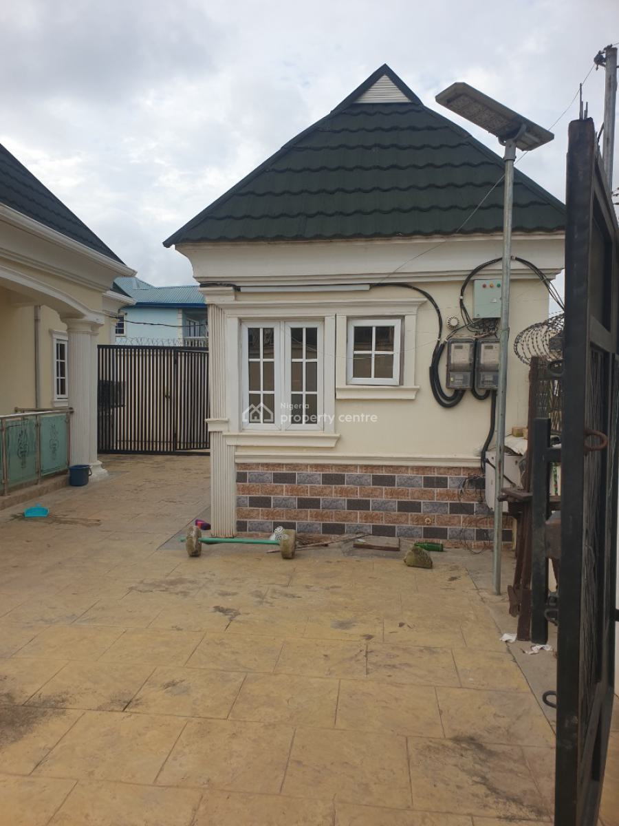 Four Bedroom Bungalow with a Mini Flat All Room Ensuit with Ac, Opic Estate, Isheri North, Lagos, Detached Bungalow for Sale