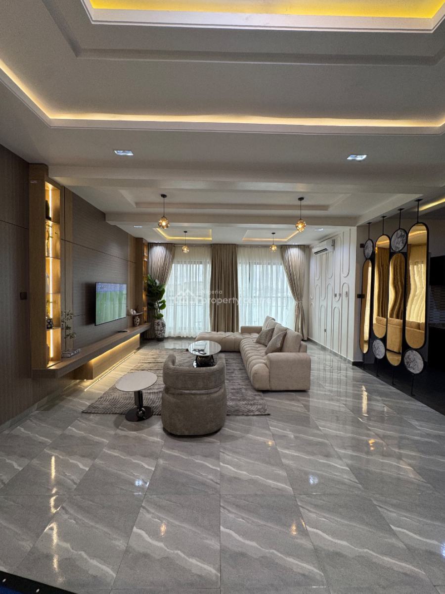 Brand New 2 Bedroom Penthouse with Swimming Pool, Gym, Rooftop, Snooker, Right, Lekki Phase 1, Lekki, Lagos, Flat / Apartment Short Let