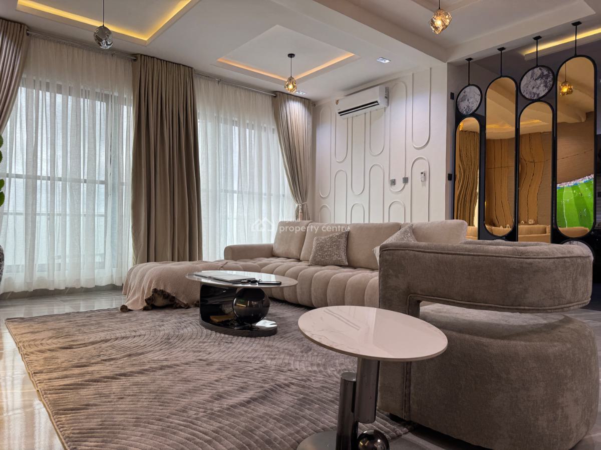 Brand New 2 Bedroom Penthouse with Swimming Pool, Gym, Rooftop, Snooker, Right, Lekki Phase 1, Lekki, Lagos, Flat / Apartment Short Let
