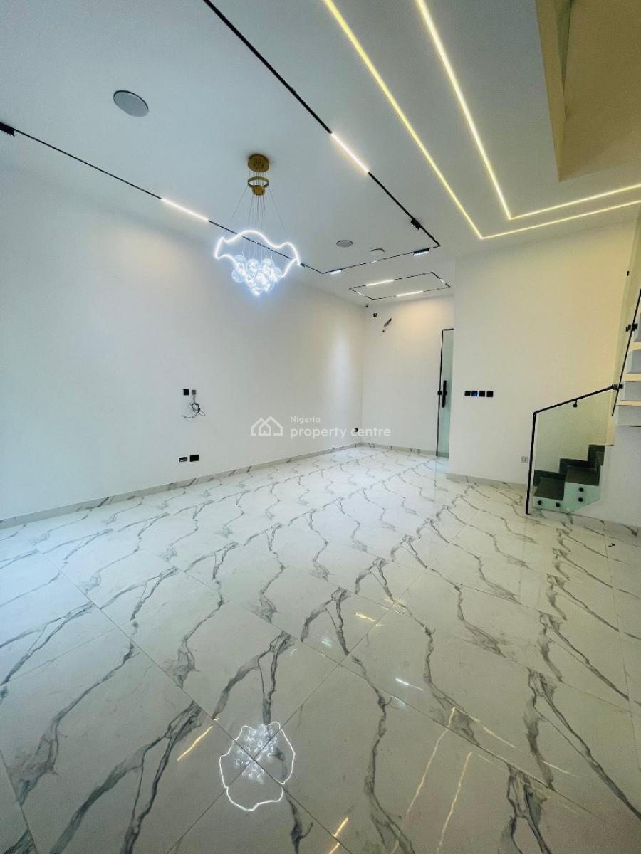 Captivating 4 Bedroom Terrace Duplex + Bq + Pool in a Secured Estate, Osapa London, Lekki, Lagos, Terraced Duplex for Sale