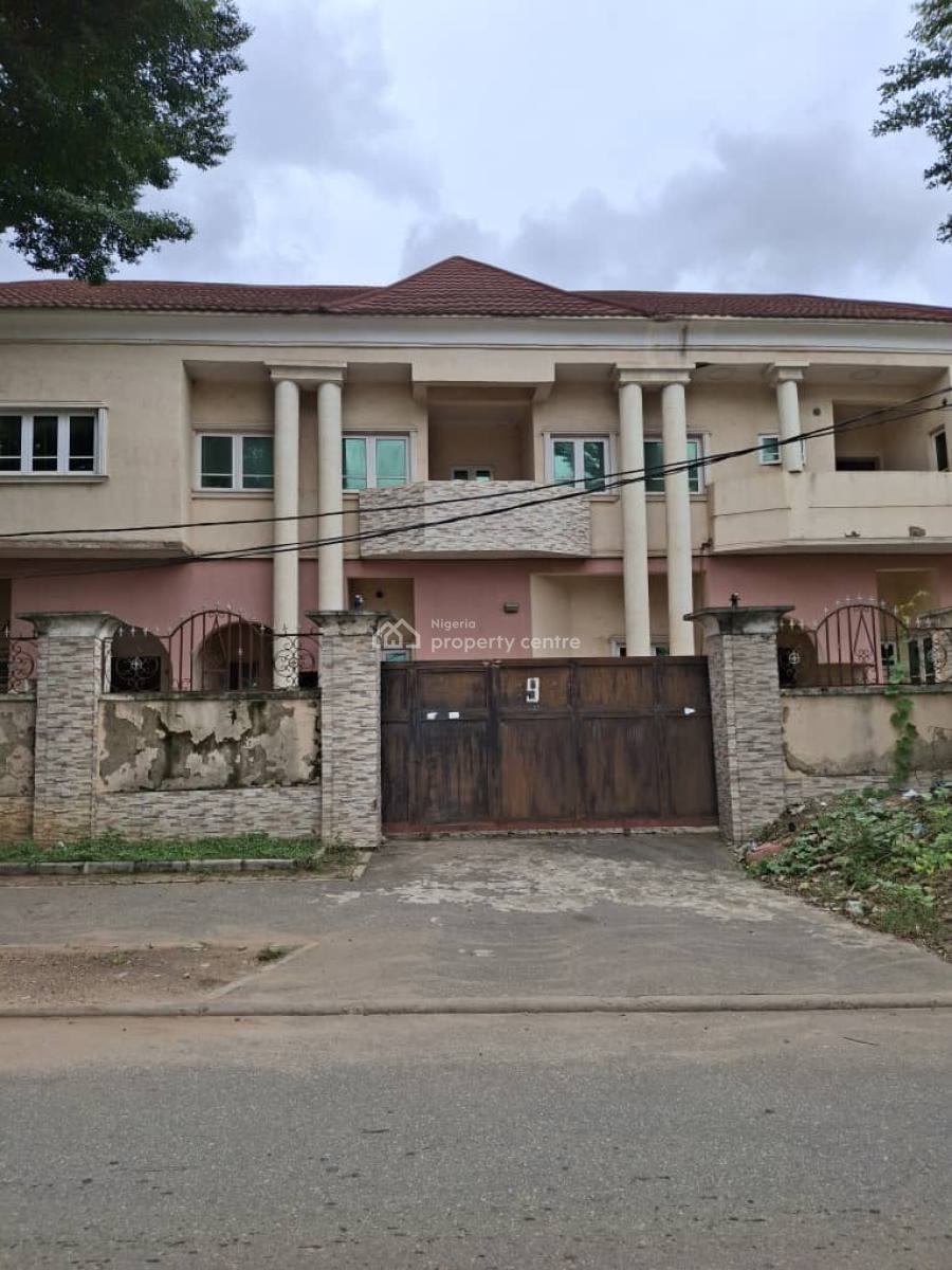 Three Terrace Duplexs of Four Bedrooms Each, with One Room Bq., Asokoro District, Abuja, Terraced Duplex for Sale