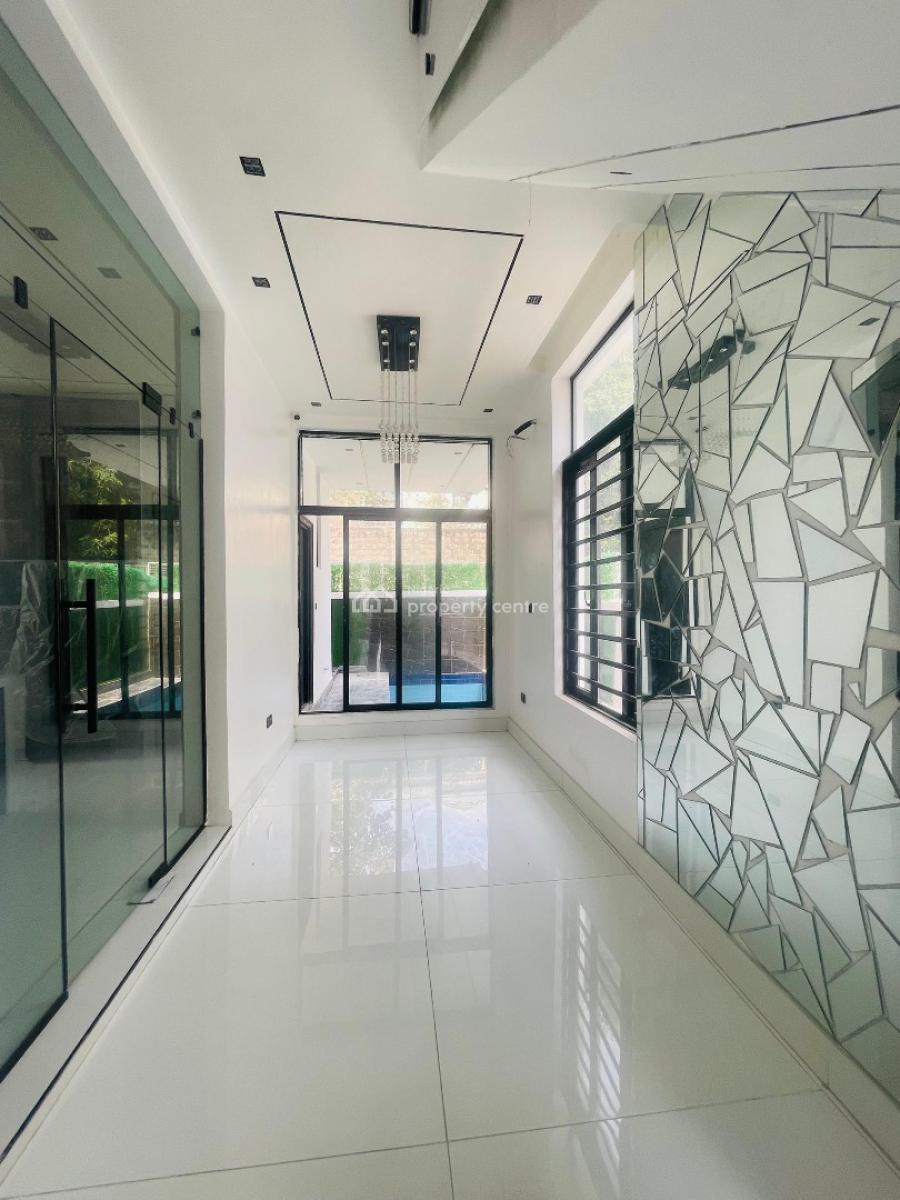 Luxuriously Built 5 Bedroom Detached Duplex + Bq in a Secured Estate, Chevron, Lekki, Lagos, Detached Duplex for Sale