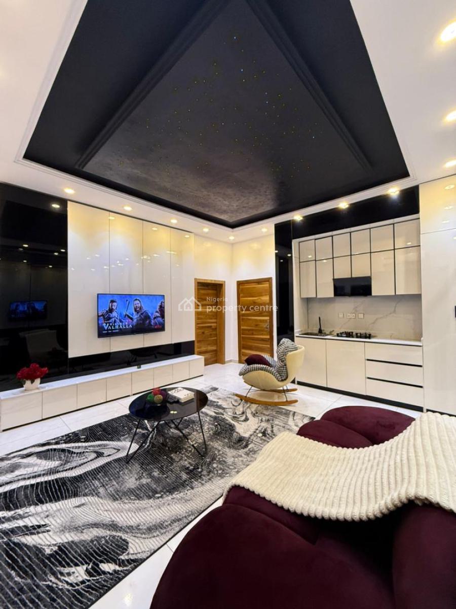 Apartment Name: Paris   Deluxe 1 Bedroom Bathub Apartment with Redrom, Osapa, Lekki, Lagos, Mini Flat (room and Parlour) Short Let