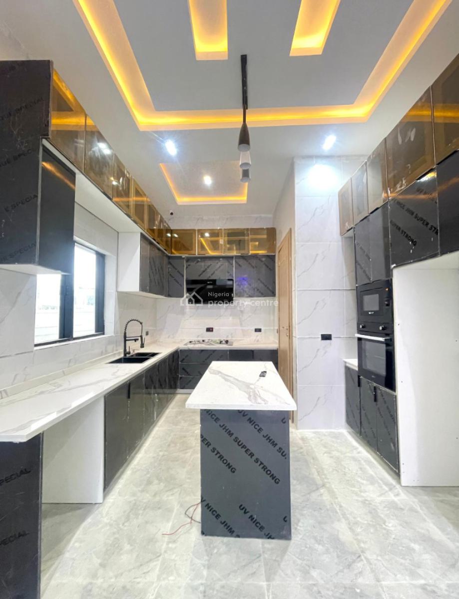 Luxury 5 Bedroom Fully Detached Duplex with Bq and Swimming Pool, Chevron, Lekki, Lagos, Detached Duplex for Sale