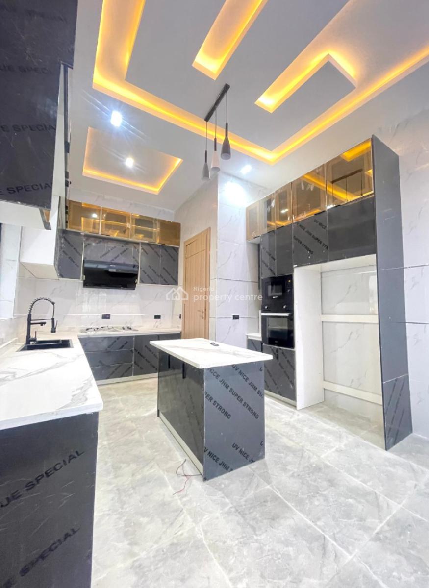 Luxury 5 Bedroom Fully Detached Duplex with Bq and Swimming Pool, Chevron, Lekki, Lagos, Detached Duplex for Sale