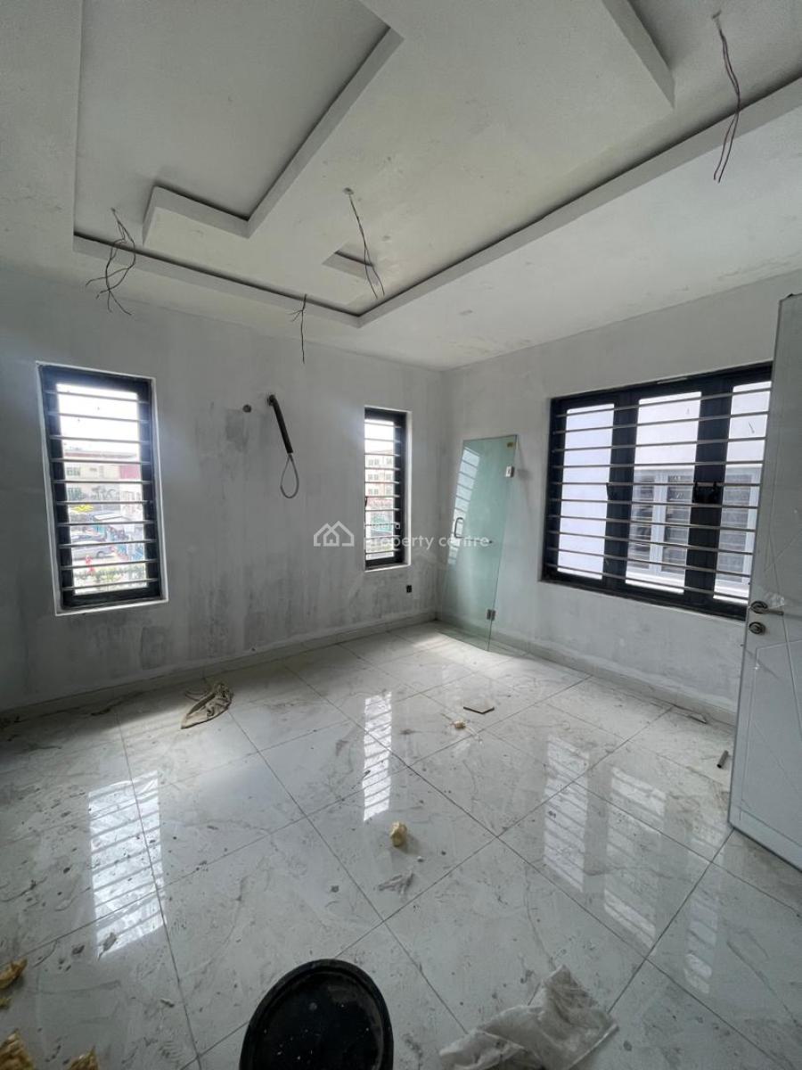 Brand New 4 Bedroom Semi-detached Duplex with a Room Bq, Lekki Phase 1, Lekki, Lagos, Terraced Duplex for Sale