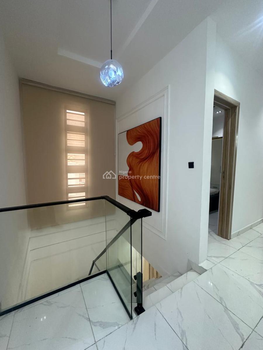 Fully Furnished 4 Bedroom Fully Detached Duplex with Bq, Chevron, Lekki, Lagos, Detached Duplex for Sale