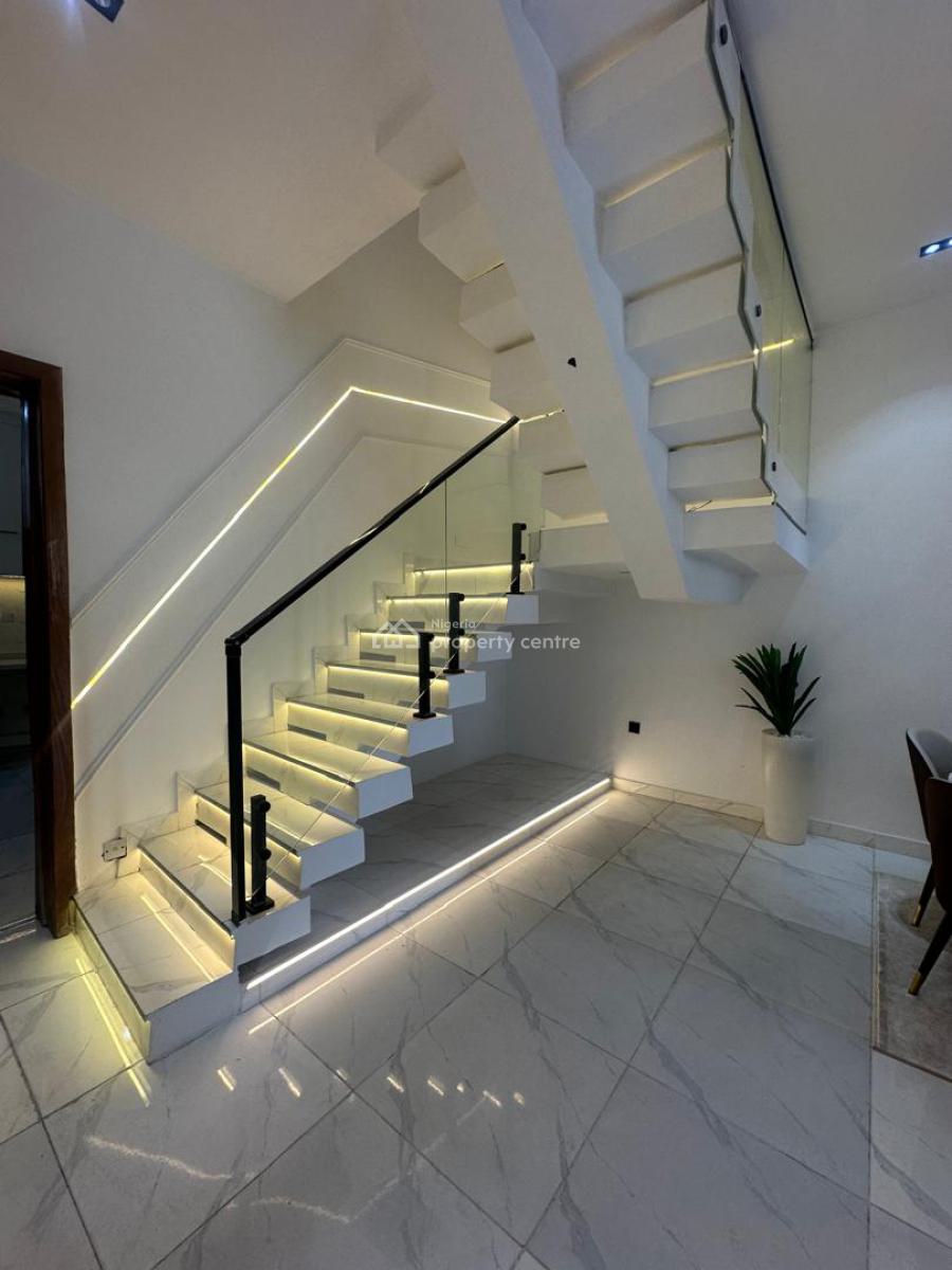 Fully Furnished 4 Bedroom Fully Detached Duplex with Bq, Chevron, Lekki, Lagos, Detached Duplex for Sale