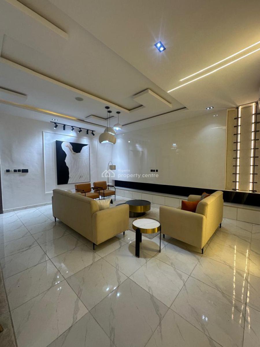 Fully Furnished 4 Bedroom Fully Detached Duplex with Bq, Chevron, Lekki, Lagos, Detached Duplex for Sale