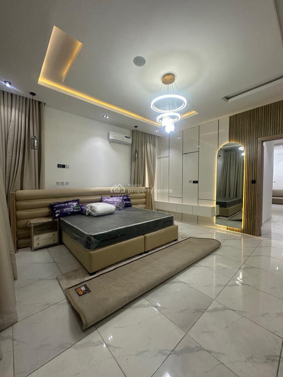 Fully Furnished 4 Bedroom Fully Detached Duplex with Bq, Chevron, Lekki, Lagos, Detached Duplex for Sale