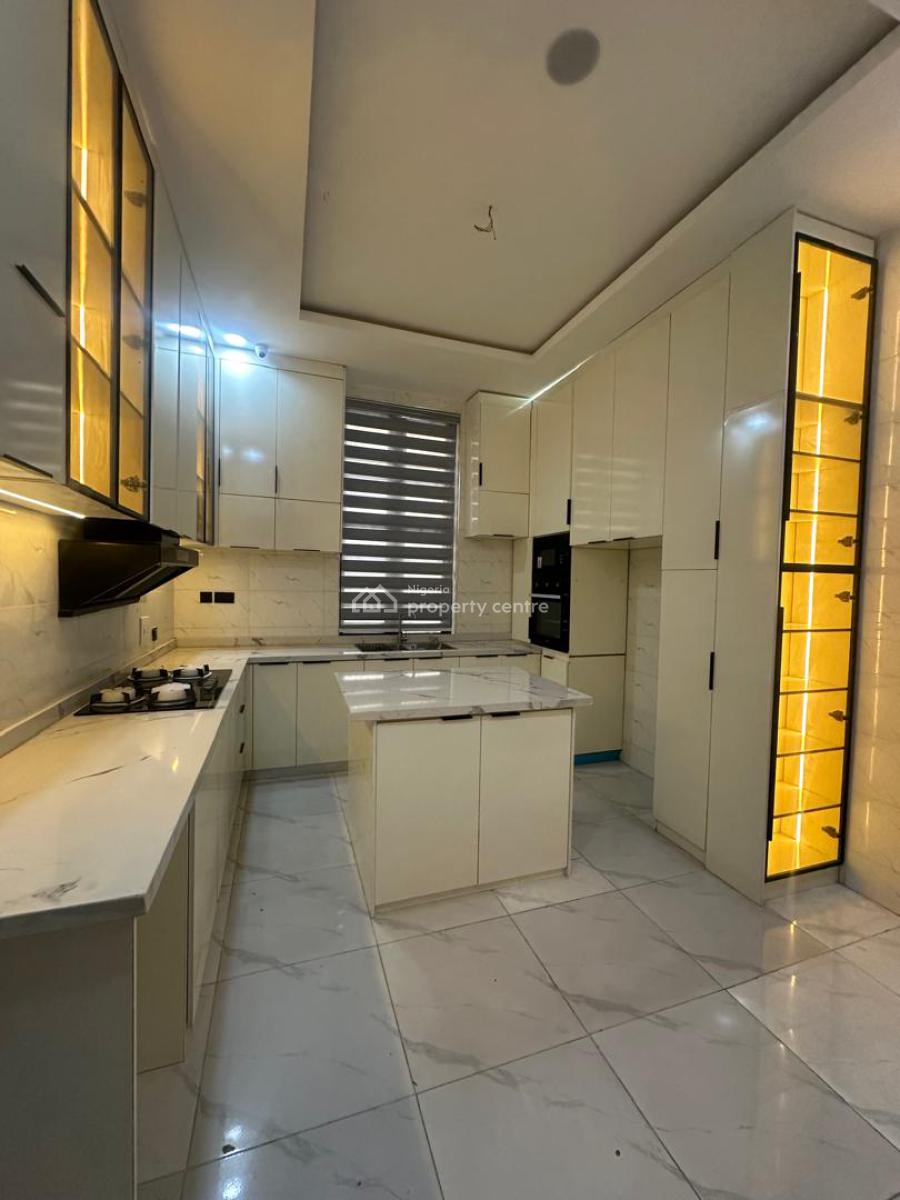 Fully Furnished 4 Bedroom Fully Detached Duplex with Bq, Chevron, Lekki, Lagos, Detached Duplex for Sale