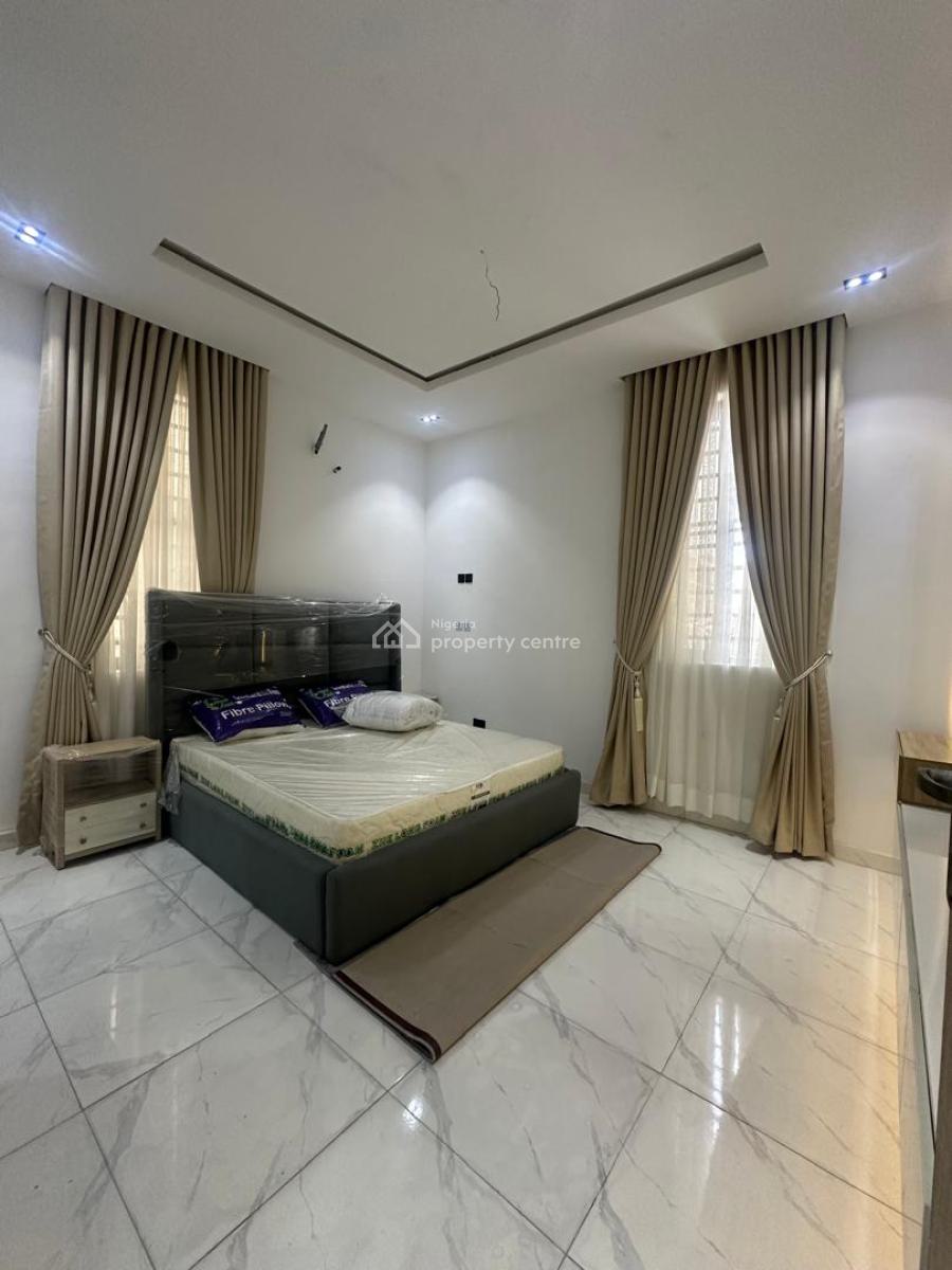 Fully Furnished 4 Bedroom Fully Detached Duplex with Bq, Chevron, Lekki, Lagos, Detached Duplex for Sale