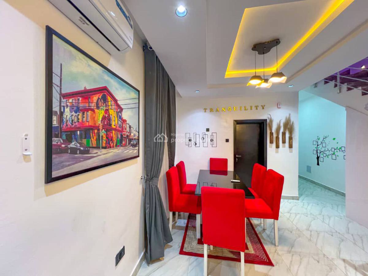 Exclusive 4 Bedroom in a Serene Environment, Surulere, Lagos, Semi-detached Duplex Short Let