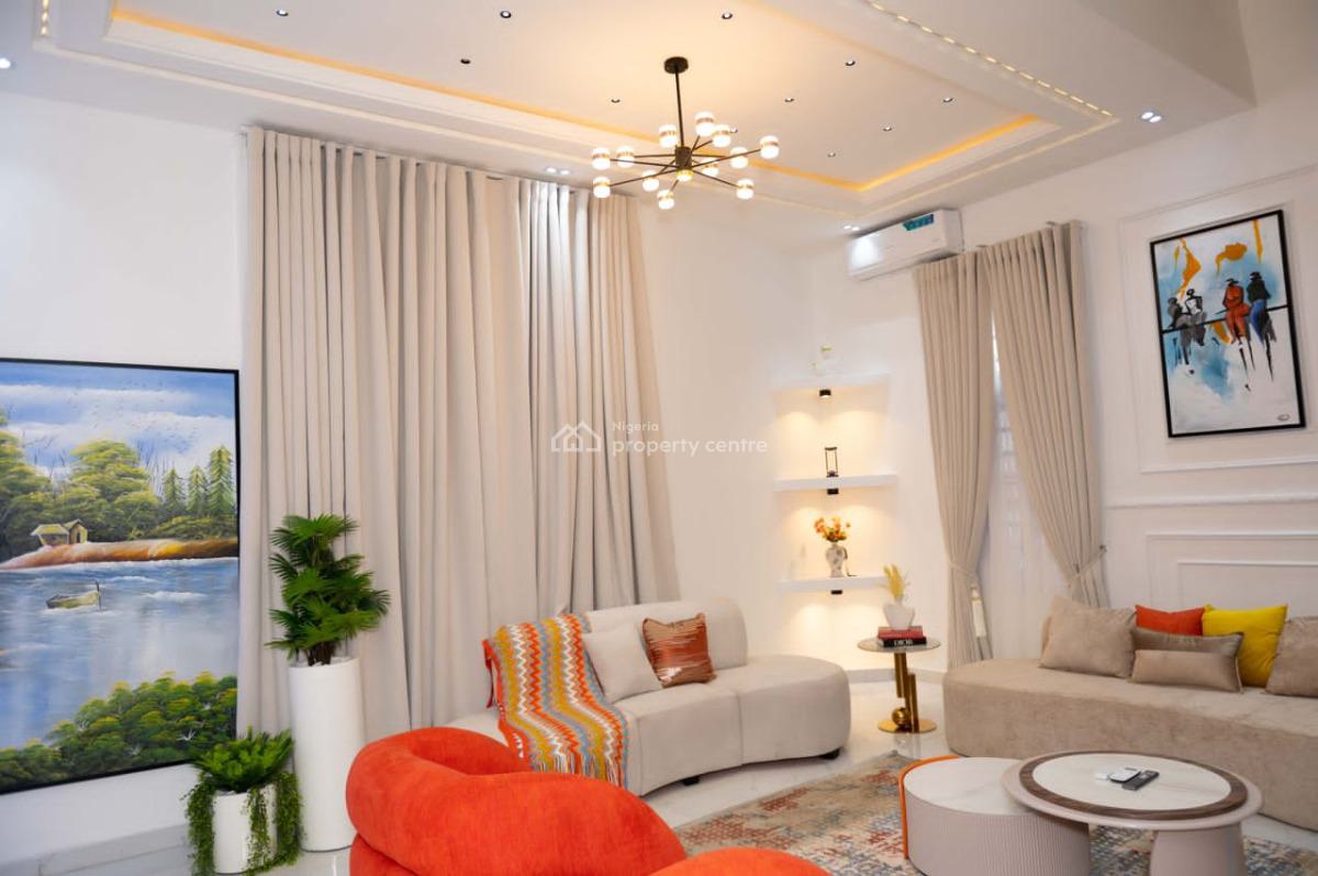 Our Luxury 5 Bedroom (self Compound )duplex with Pool and Cinema, Ikate, Lekki, Lagos, Flat / Apartment Short Let