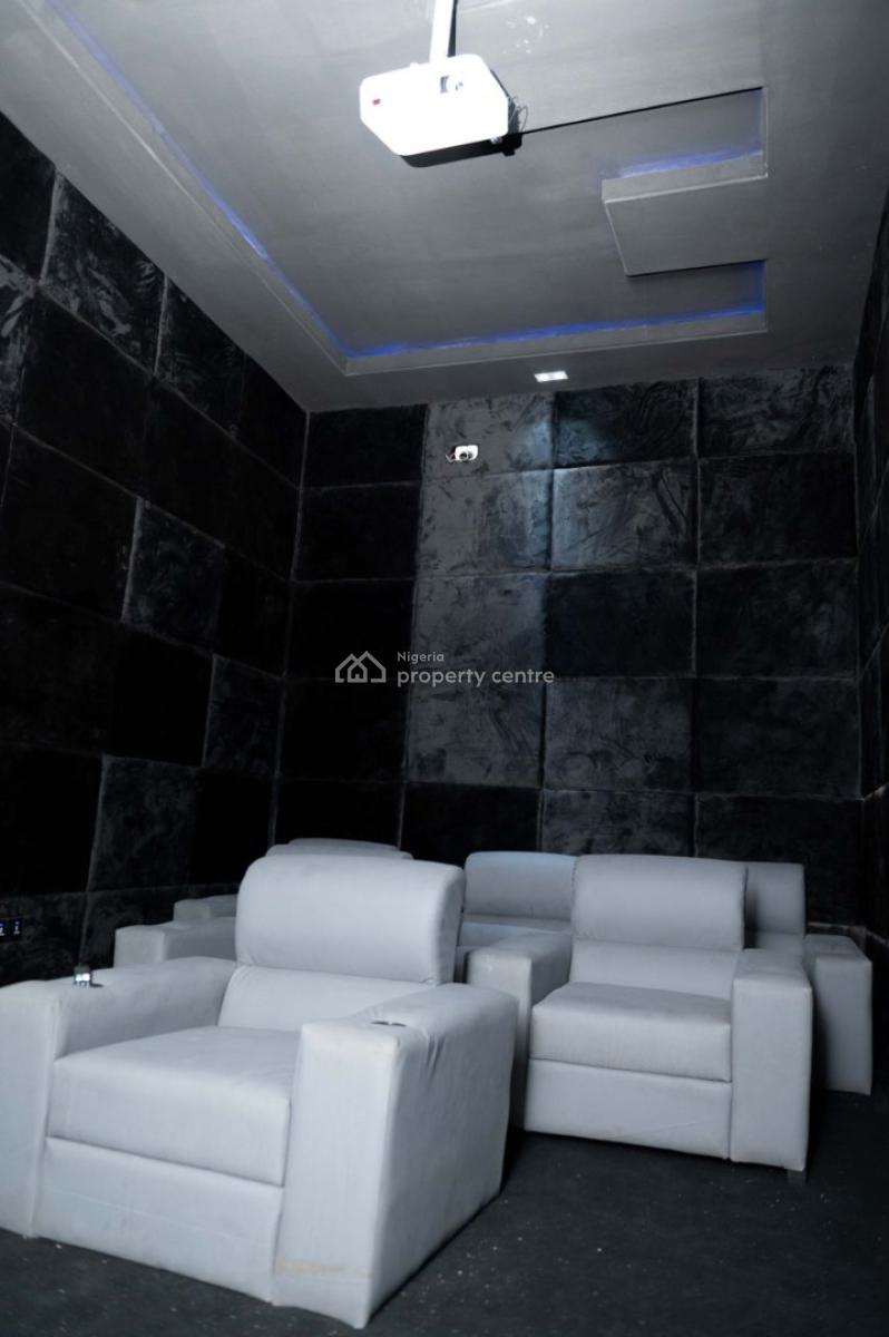 Our Luxury 5 Bedroom (self Compound )duplex with Pool and Cinema, Ikate, Lekki, Lagos, Flat / Apartment Short Let