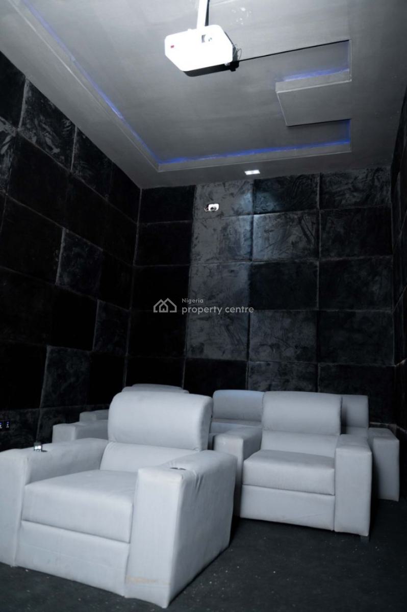 Luxury 5 Bedroom (self Compound )duplex with Pool and Cinema, Ikate, Lekki, Lagos, Flat / Apartment Short Let