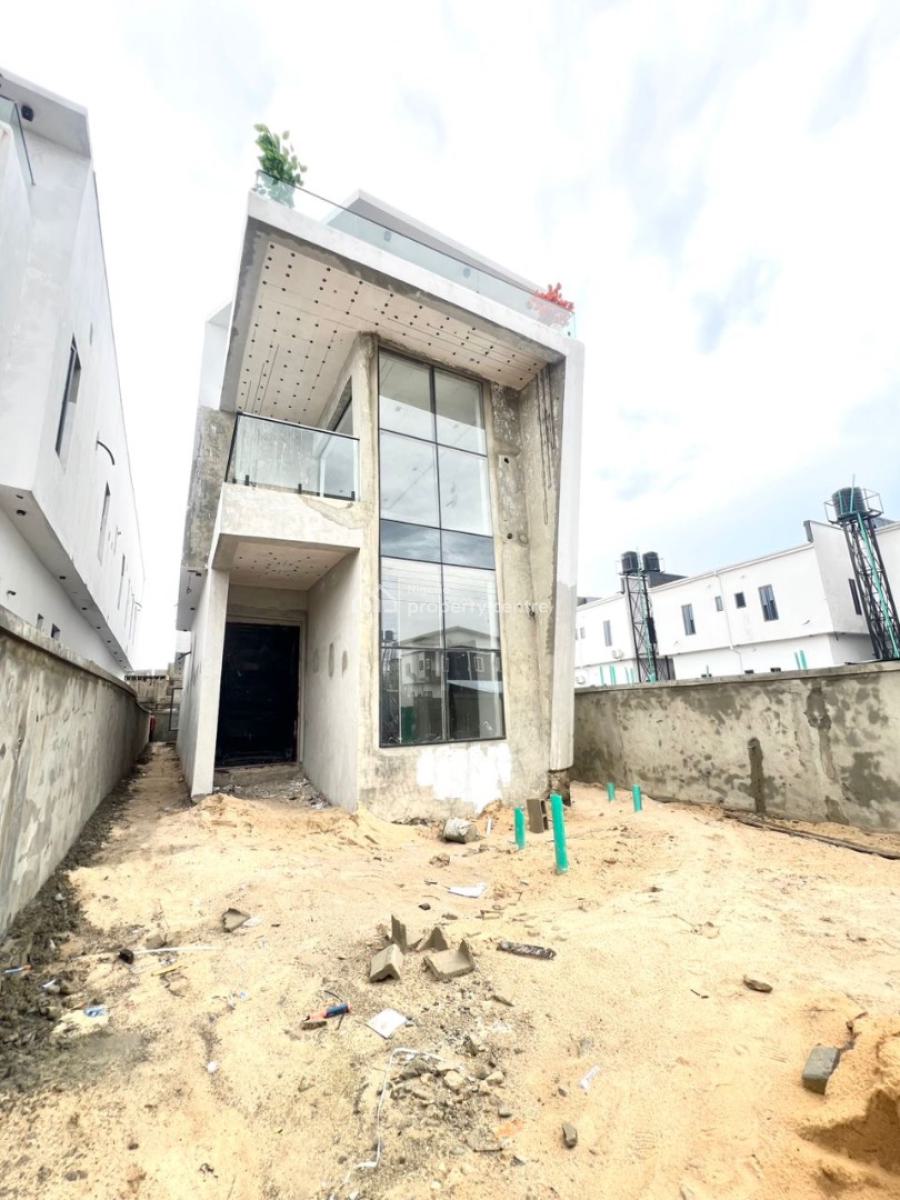 Newly Built 5 Bedroom Fully Detached Duplex in a Secure Estate, Sangotedo, Ajah, Lagos, Detached Duplex for Sale