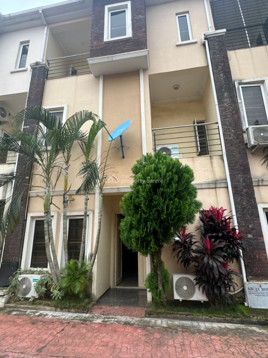 Luxury Spacious 4 Bedroom Duplex with Bq, National Assembly Quarters, Apo, Abuja, Terraced Duplex for Rent