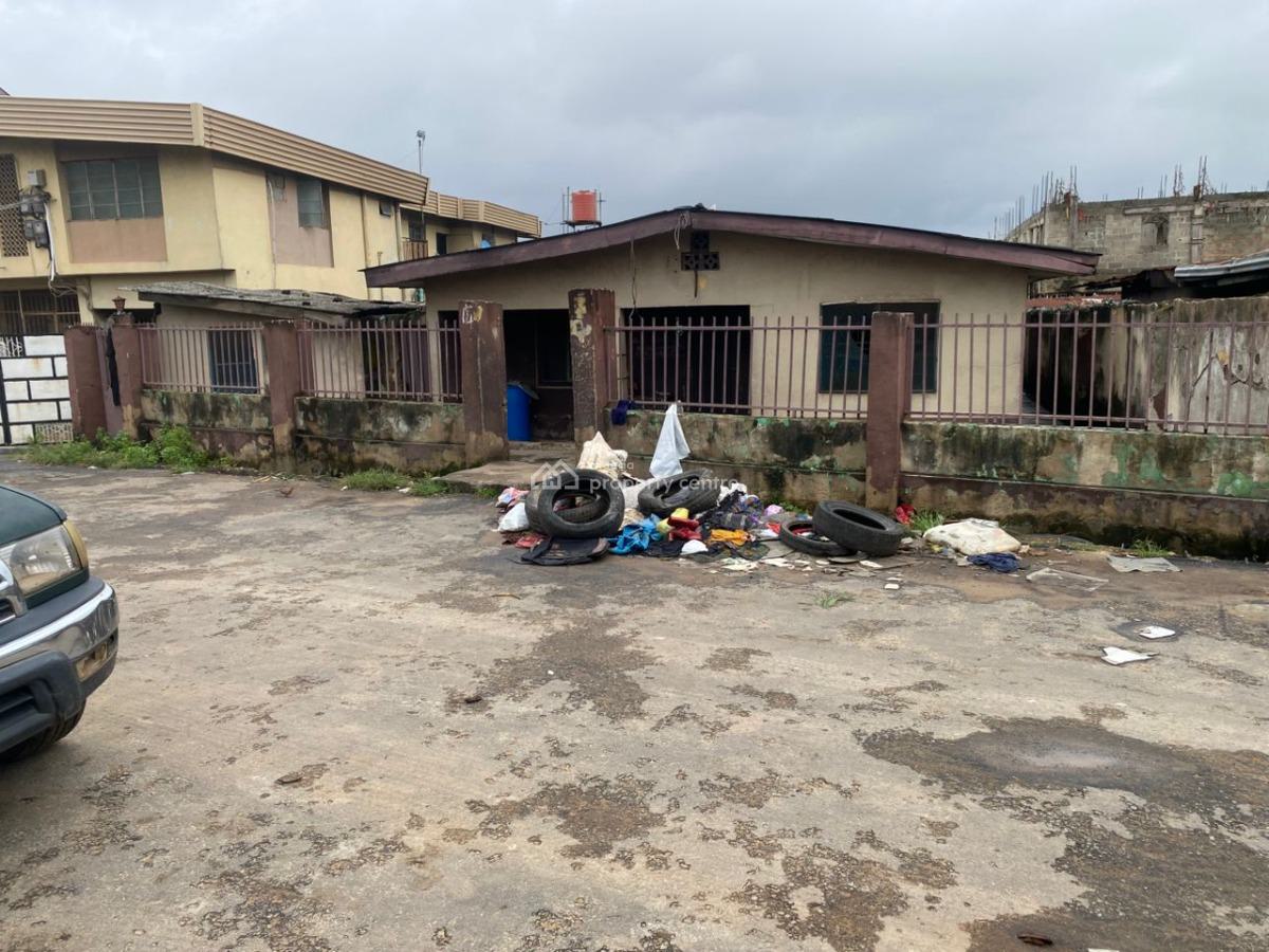 Redevelopable Off Ajayi Road Ogba Lagos, Off Ajayi Road Okeira Ogba Lagos, Ogba, Ikeja, Lagos, Detached Bungalow for Sale