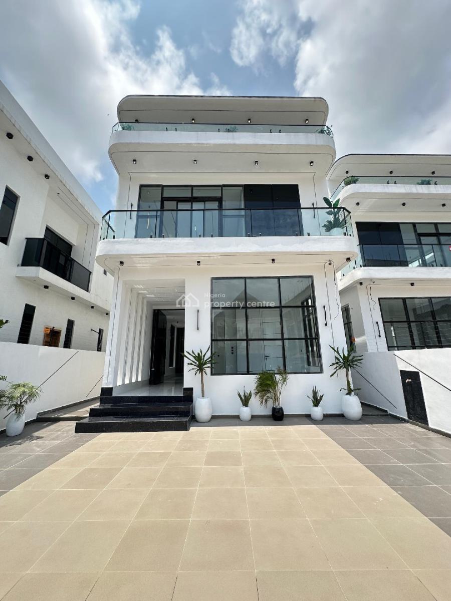 Luxury 5 Bedroom Detached Duplex with Bq, Pool & Gym Room, Chevron, Lekki, Lagos, Detached Duplex for Sale