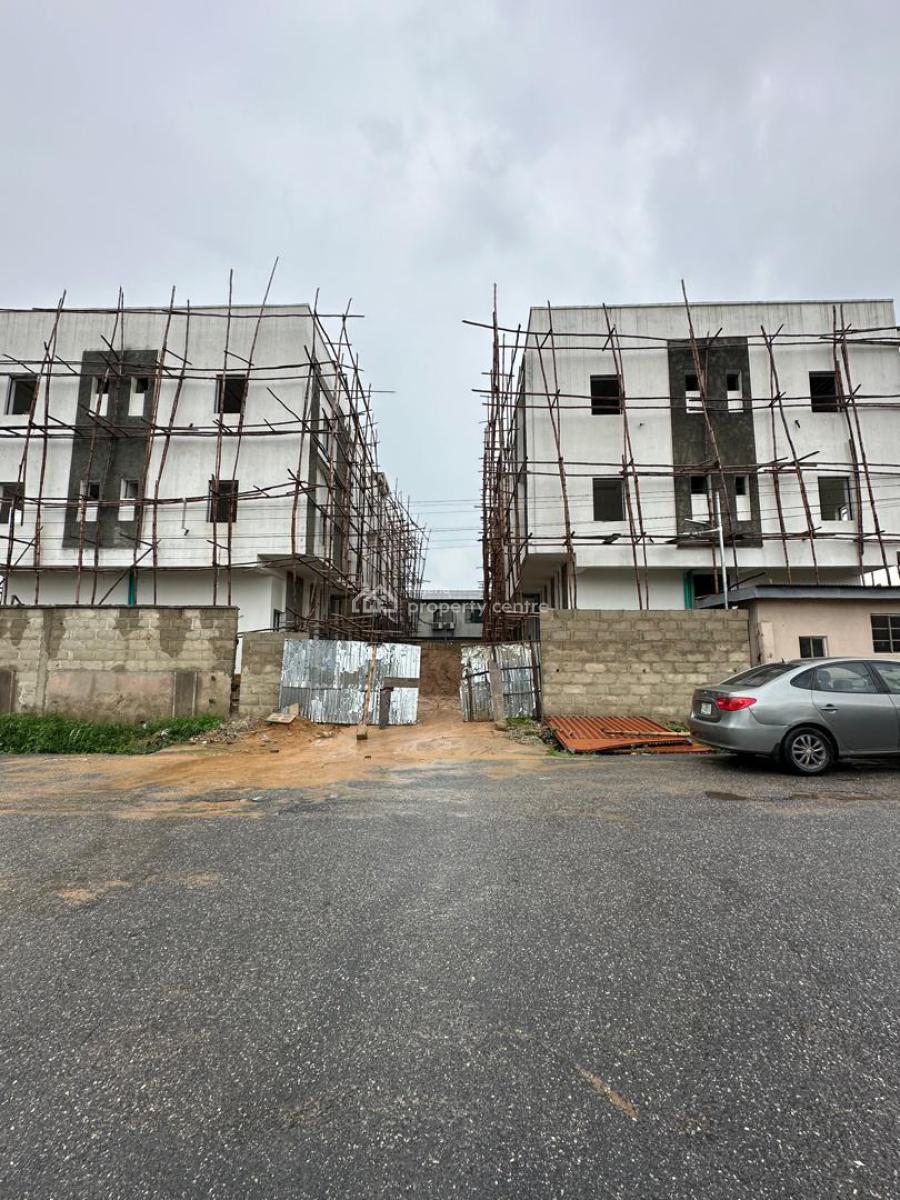 Newly Built 3 Bedrooms Flat with a Bq in a Gated Part, Gbagada Phase 1, Gbagada, Lagos, Flat / Apartment for Sale