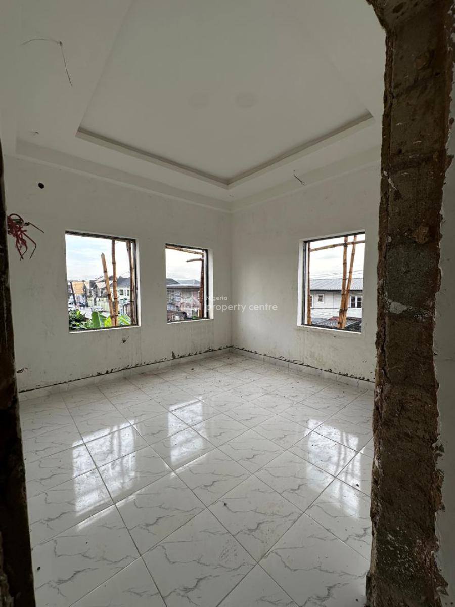 Newly Built 3 Bedrooms Flat with a Bq in a Gated Part, Gbagada Phase 1, Gbagada, Lagos, Flat / Apartment for Sale