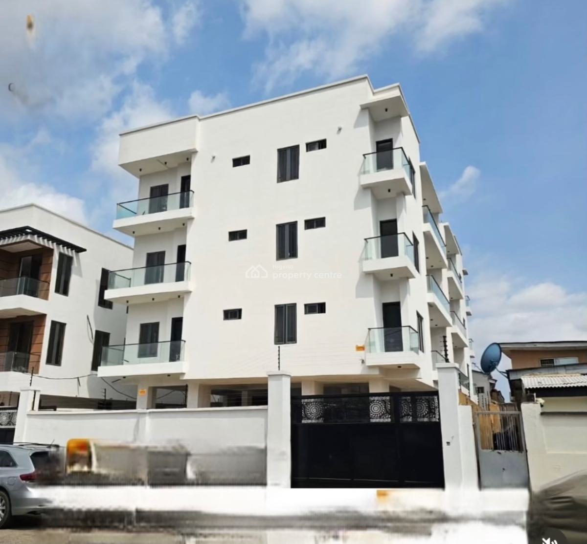 4 Bedroom Maisonette with a Bq and Inverter and Acs, Opebi Ikeja Lagos, Ikeja, Lagos, Terraced Duplex for Sale