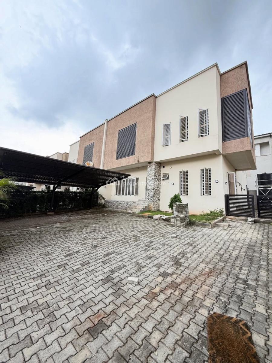 Brand New 4 Bedroom Spacious Semi Detached Duplex, Bq,inside an Estate, Serene and Well Secured Neighborhood, Katampe Extension, Katampe, Abuja, Semi-detached Duplex for Sale