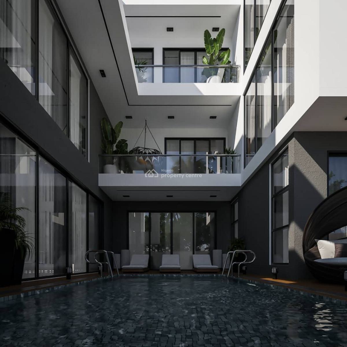 Automated 5 Bedroom Detached Duplex with Swimming Pool and Bq, Osapa London, Osapa, Lekki, Lagos, Detached Duplex for Sale