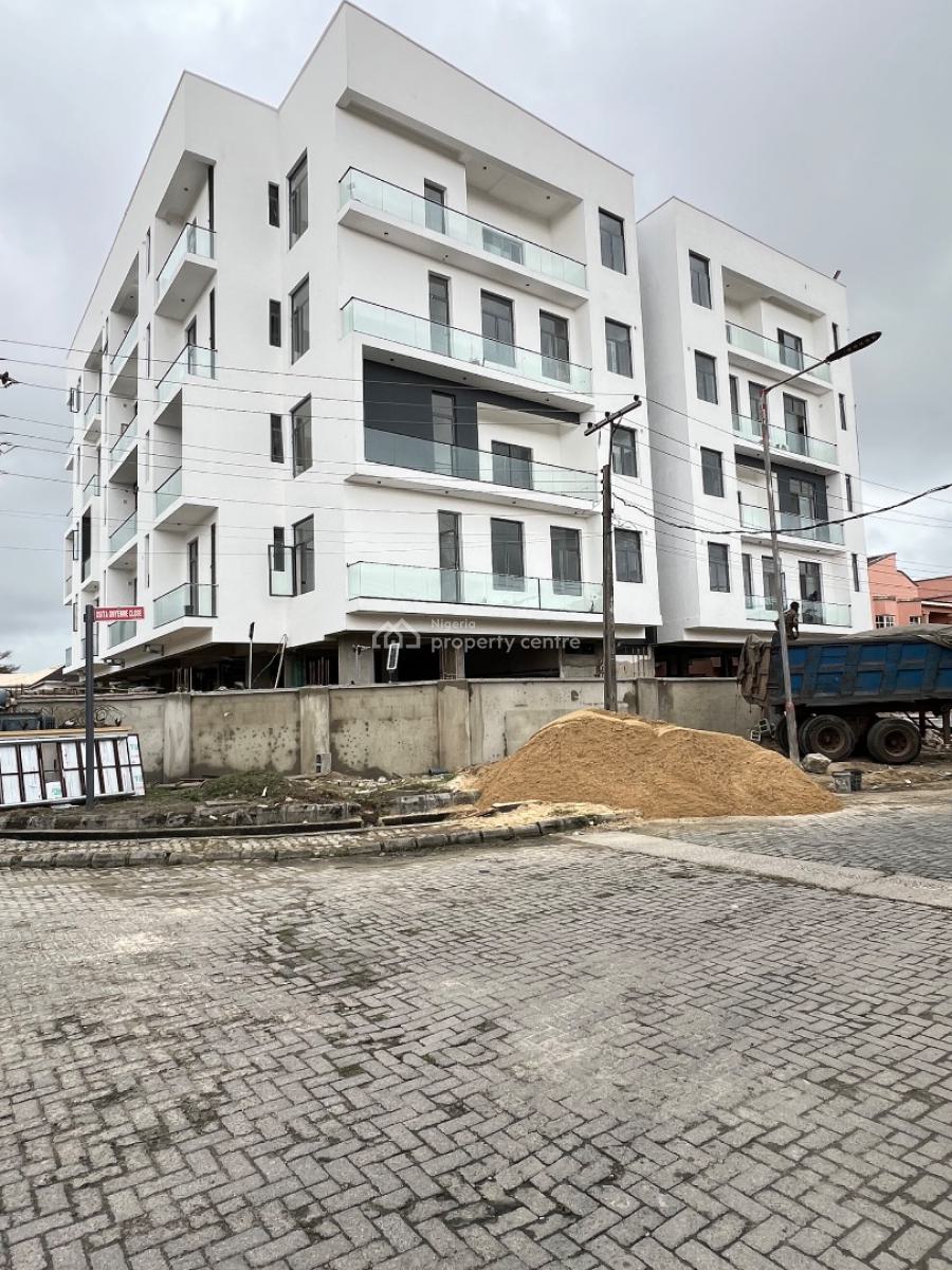 Newly Built 2 Bedroom Apartment in a Residential Neighborhood, Lekki Phase 1, Lekki, Lagos, Block of Flats for Sale