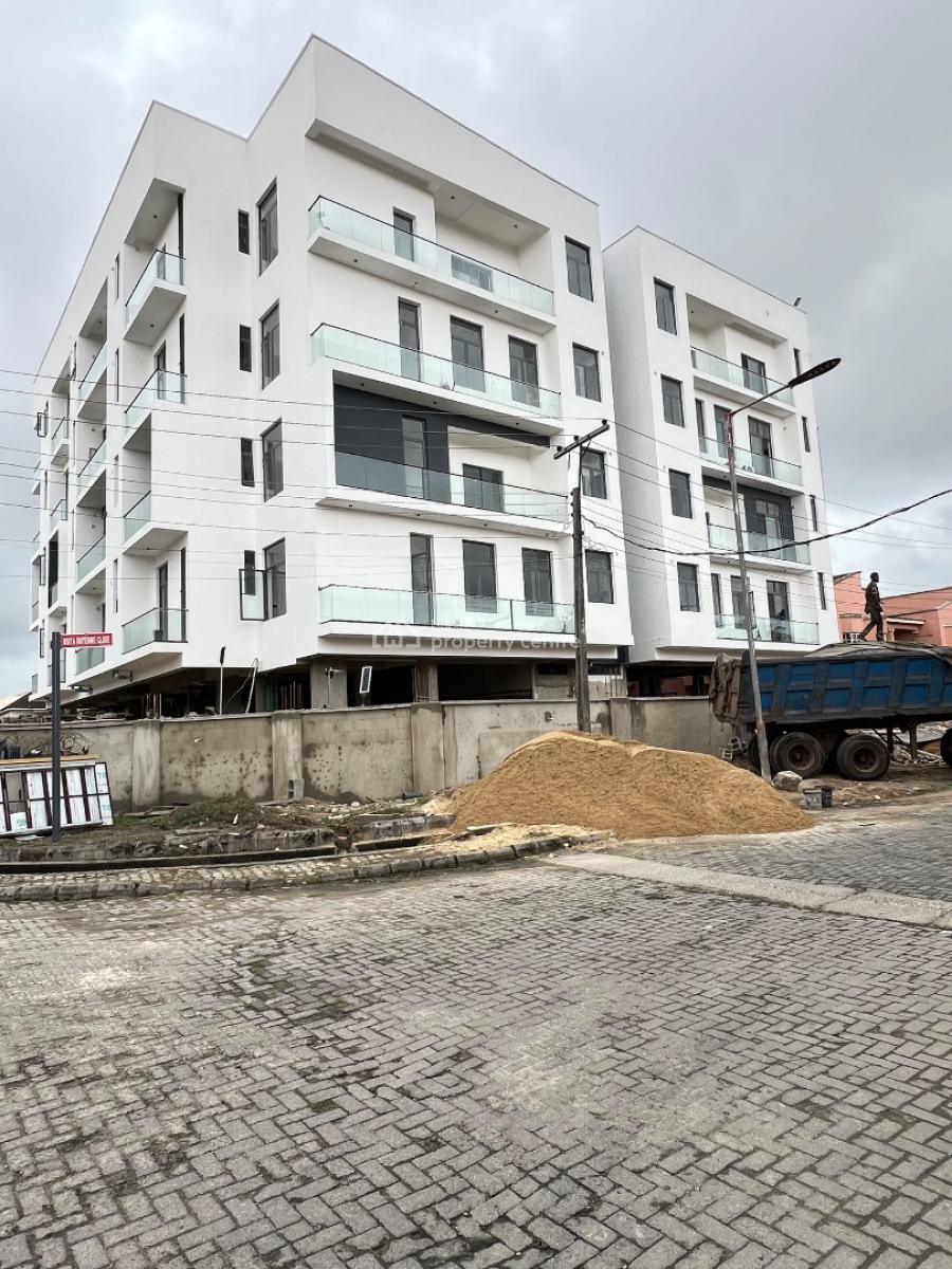 Newly Built 2 Bedroom Apartment in a Residential Neighborhood, Lekki Phase 1, Lekki, Lagos, Block of Flats for Sale