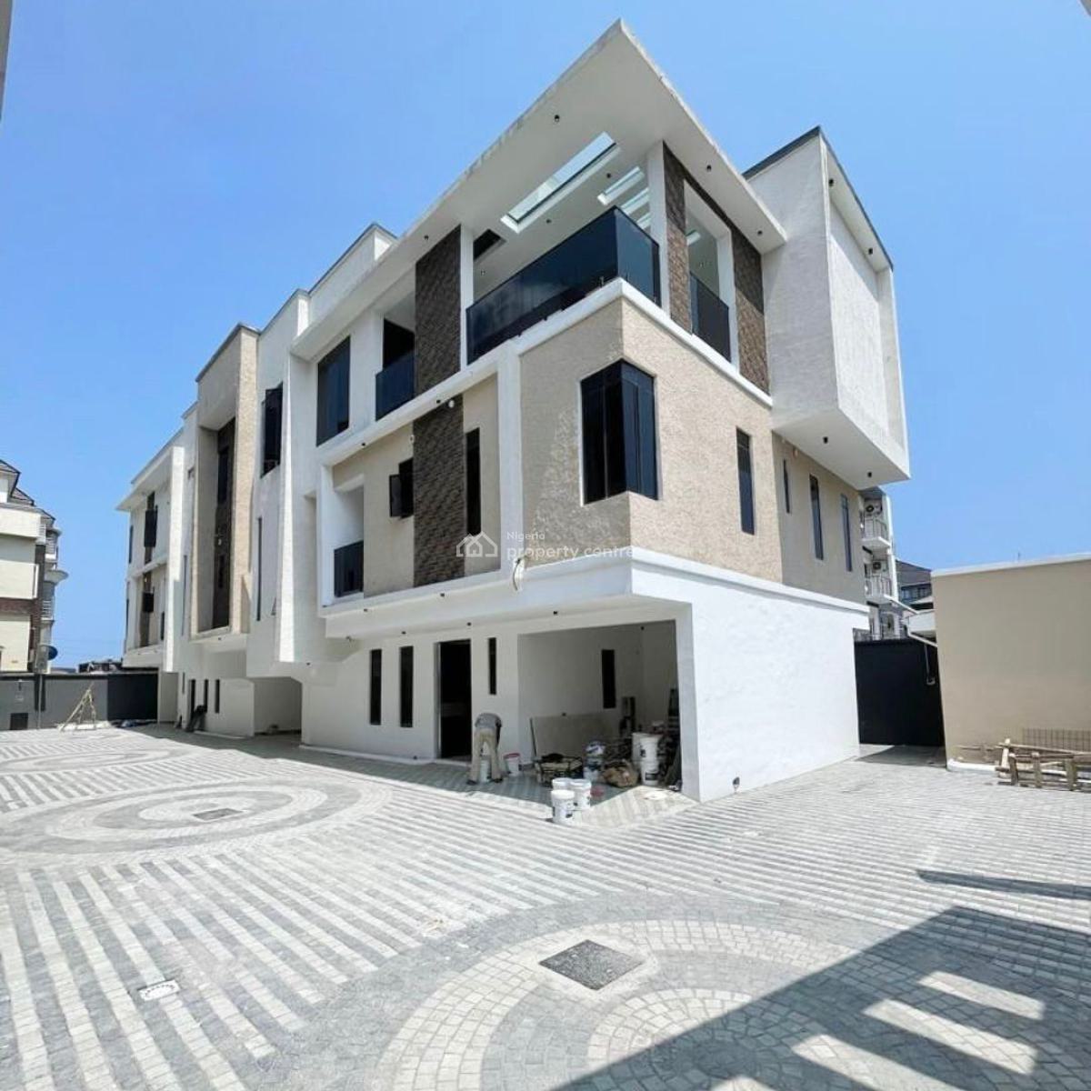 Spacious 4 Bedroom Terrace Duplex with Bq, Lekki Phase 1, Lekki, Lagos, Terraced Duplex for Sale