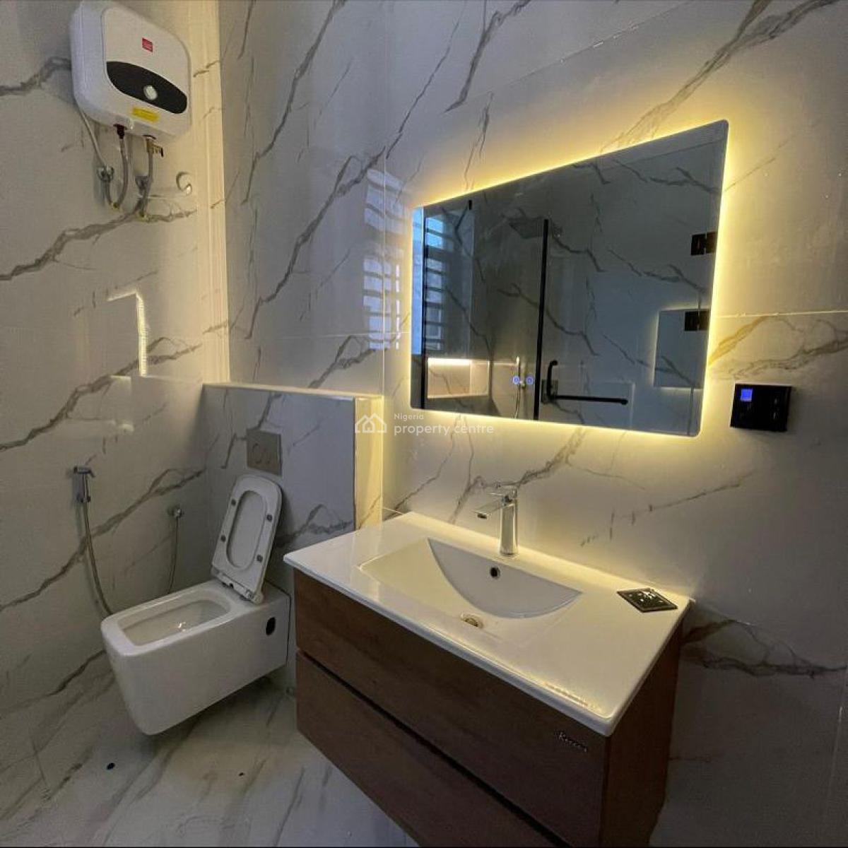 Spacious 4 Bedroom Terrace Duplex with Bq, Lekki Phase 1, Lekki, Lagos, Terraced Duplex for Sale