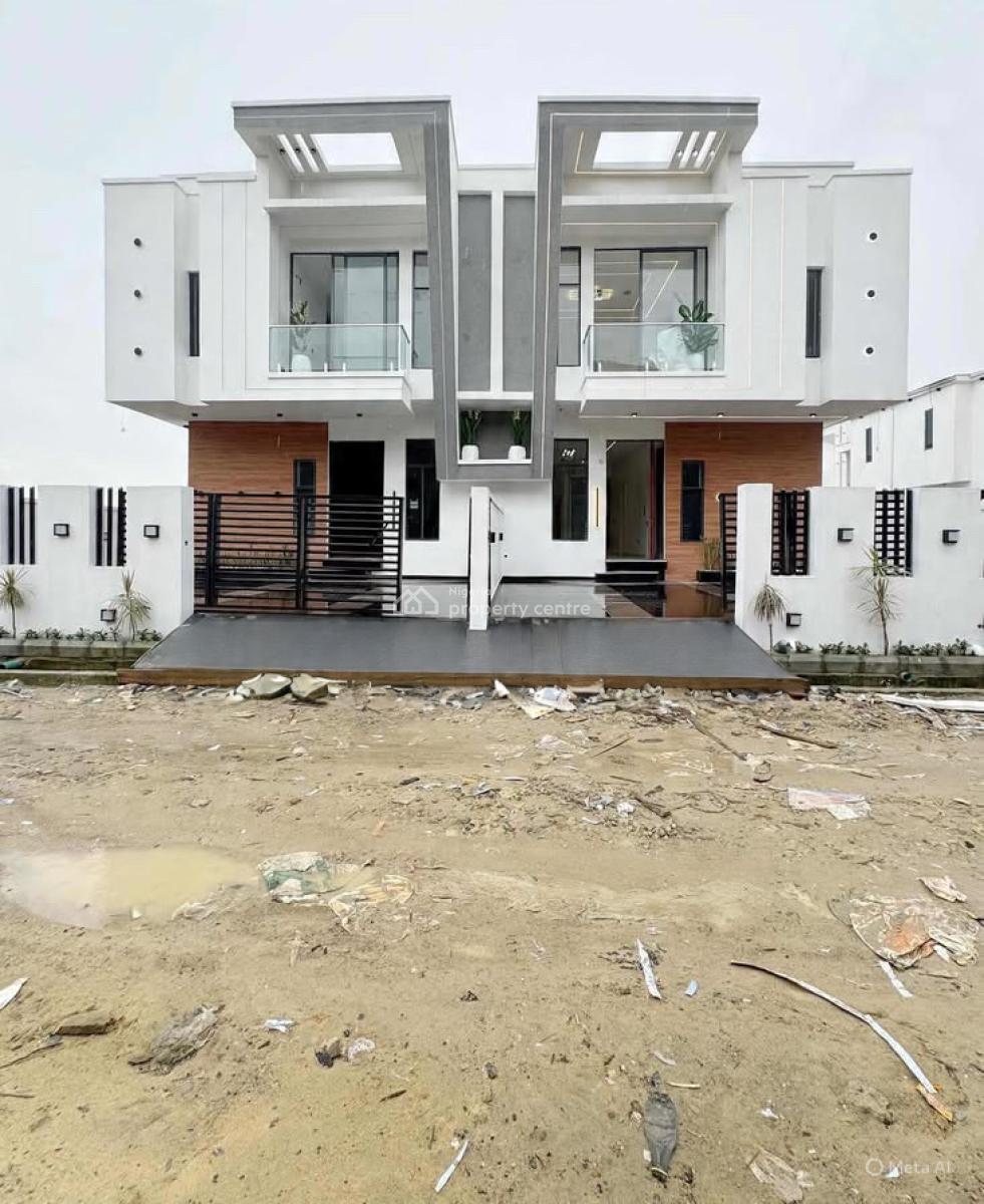 Stunning 4 Bedroom Semi Detached Duplex with Bq, Ajah, Lagos, Semi-detached Duplex for Sale