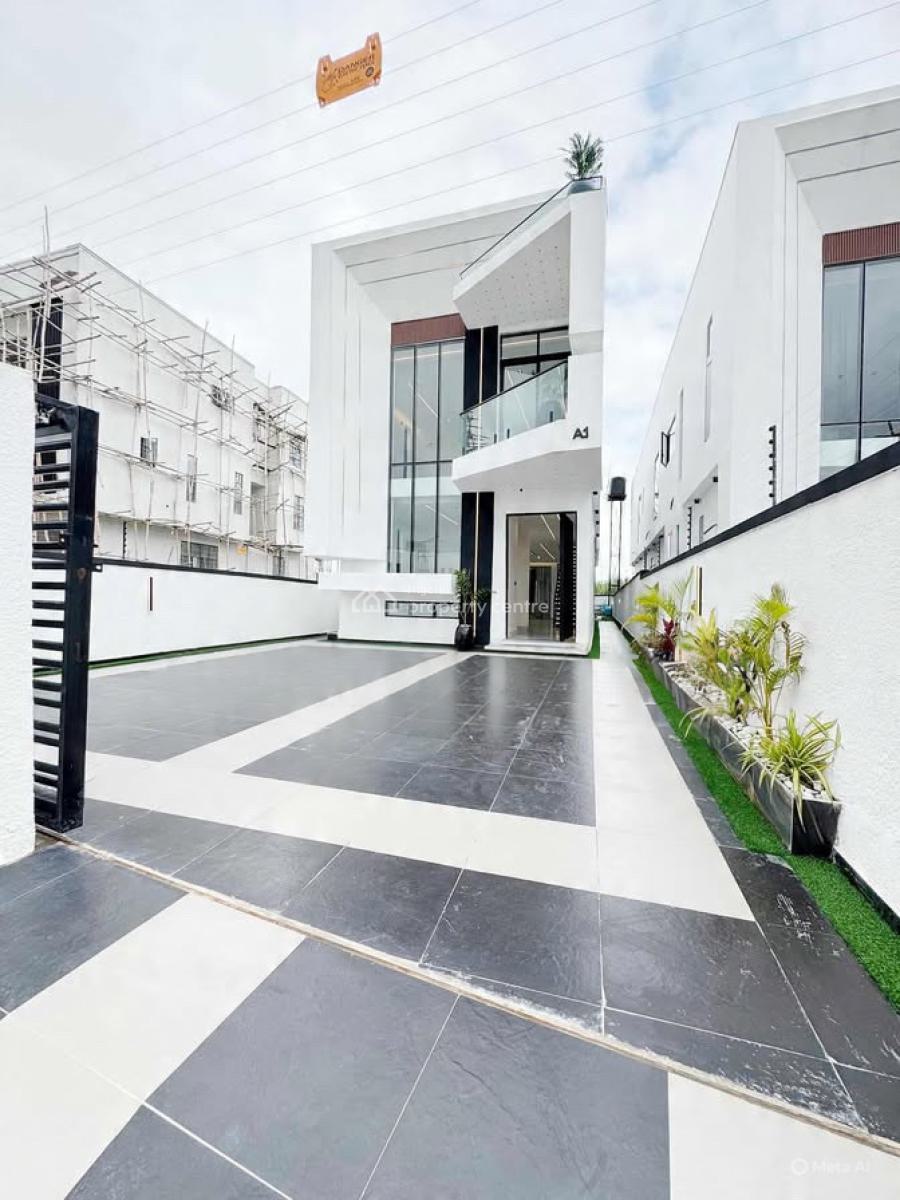 Contemporary 5 Bedroom Detached Duplex with Swimming Pool and Bq, Ajah, Lagos, Detached Duplex for Sale