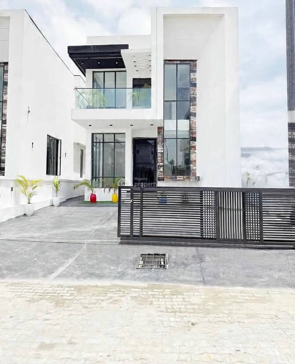 Stunning 5 Bedroom Detached Duplex with Swimming Pool and Bq, Chevron, Lekki, Lagos, Detached Duplex for Sale