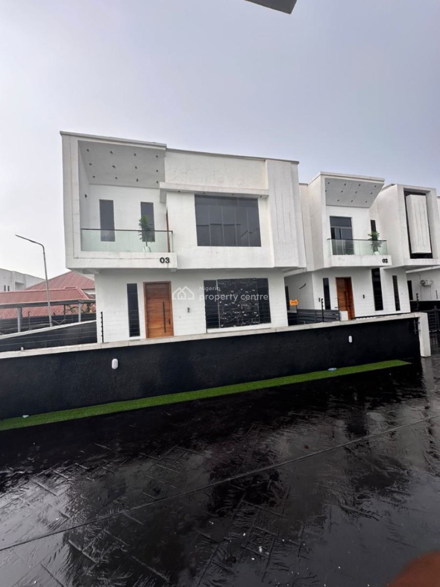Luxury 5 Bedroom Self Compound Fully Detached Duplex with Bq, Agungi, Lekki, Lagos, Detached Duplex for Sale