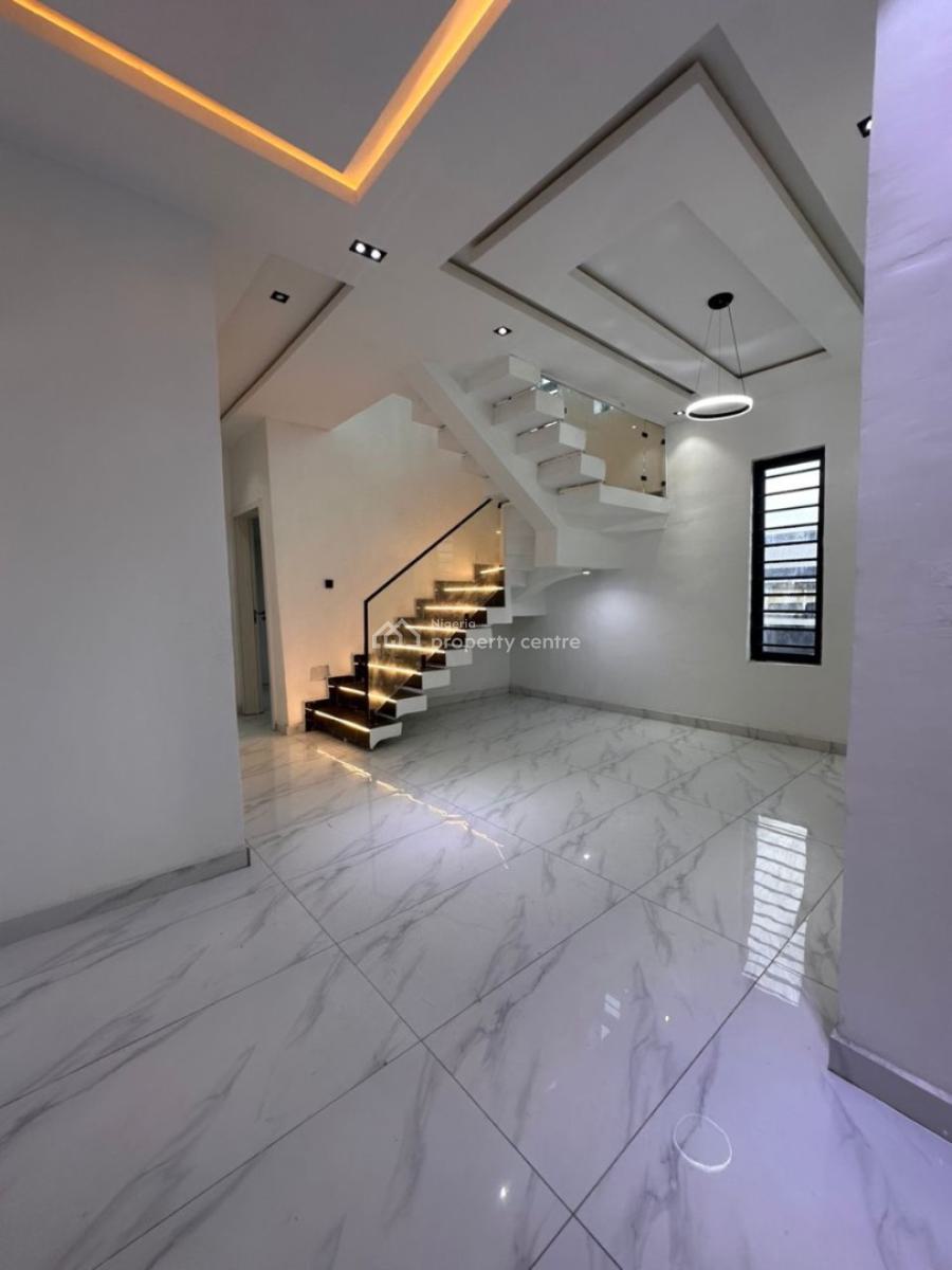 Luxury 5 Bedroom Self Compound Fully Detached Duplex with Bq, Agungi, Lekki, Lagos, Detached Duplex for Sale