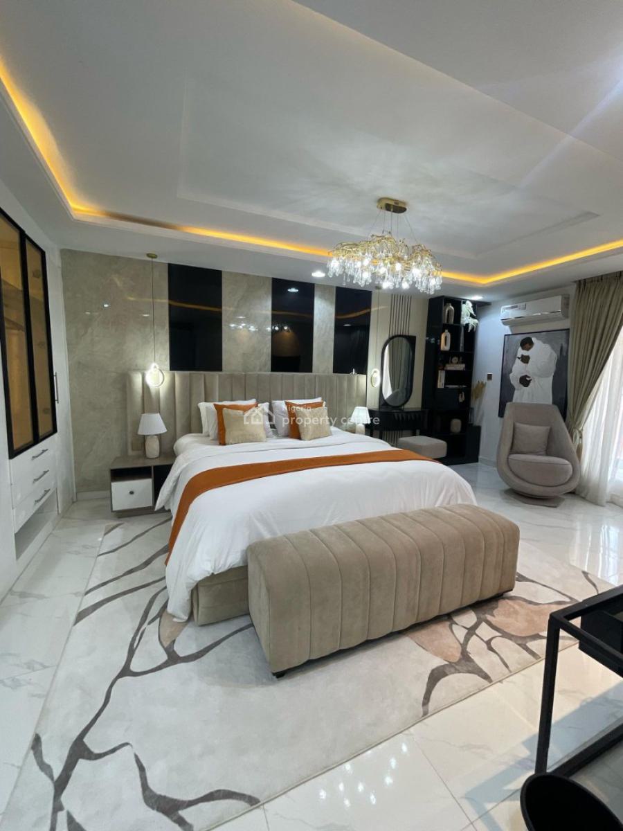 Tomi Brand New 4 Bedroom Fully Detached Maisonette, Ikate, Lekki, Lagos, Flat / Apartment Short Let